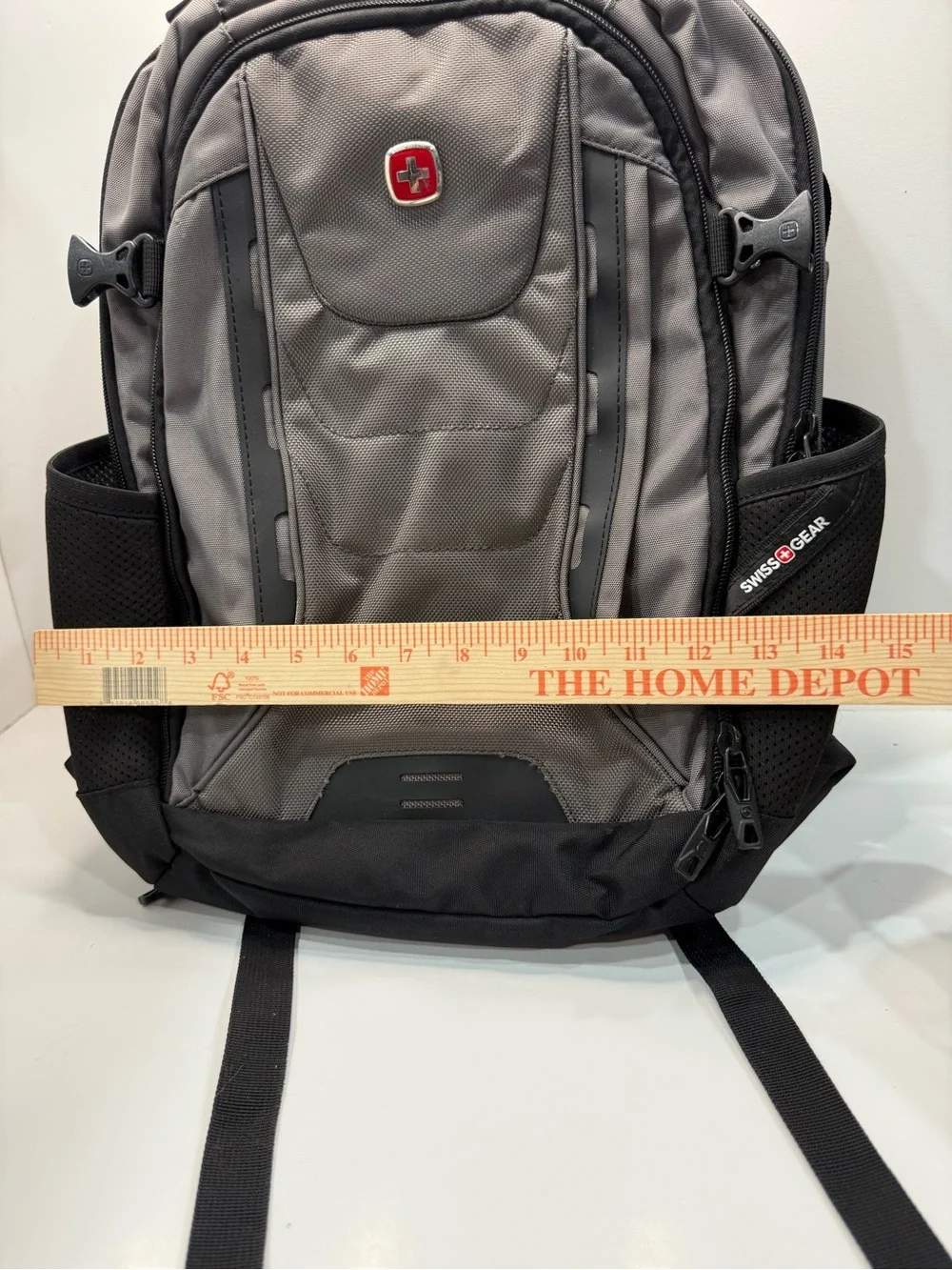 SwissGear Gray and Black Laptop Backpack